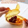 Прозора банка для цукерок у формі курки Пластиковий кухонний контейнер для горіхів, спецій, снеків Декоративна багаторазова цукерниця Унікальний подарунок для організації дому