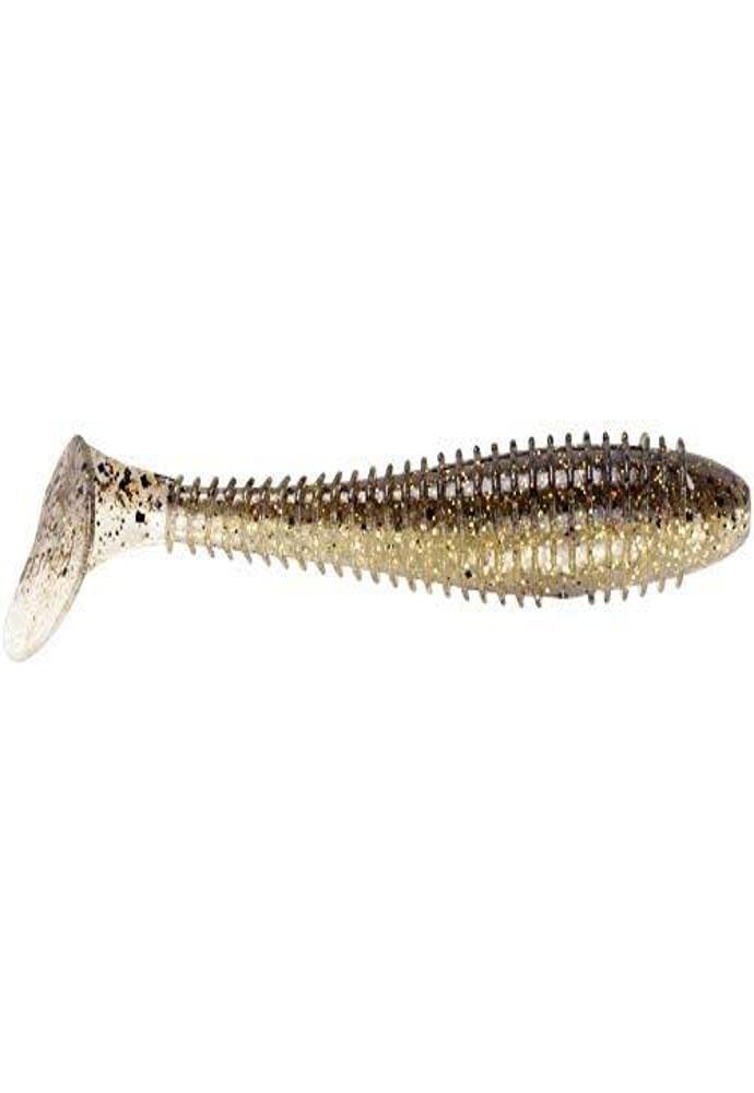 Keitech Swing Impact Fat inch Gold Flash Minnow 3.8 #417