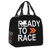 Ready To Race Lunchtasche Tragbare Rennkühlbox Thermisch isolierte Bento-Box Für Frauen Kinder Schulkinder Picknick Lebensmittel-Tragetaschen