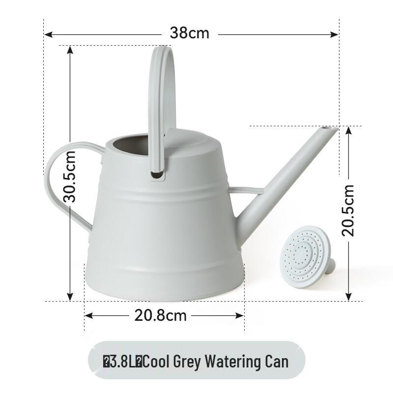 3.8L Long Spout Plastic Gardening Watering Can