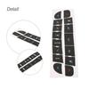 5Sets Car Air Conditioning Climate Control Button Repair Sticker For Renault Megane/ Master/ Scenic