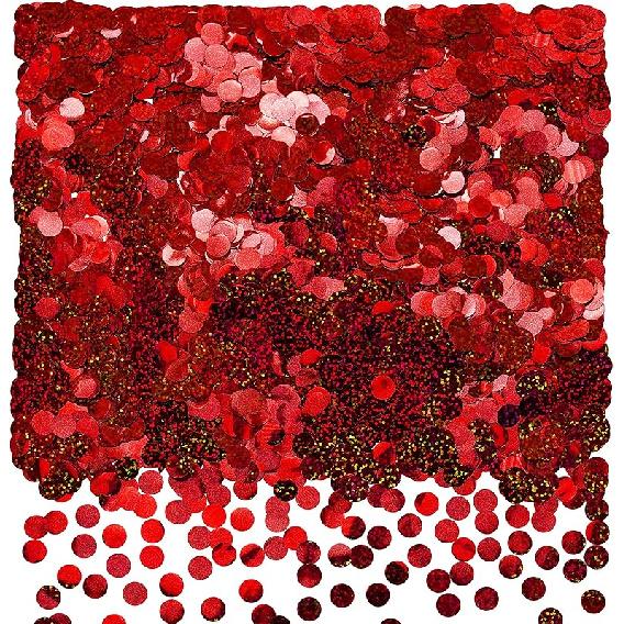 Multicolor Sparkle Foil Metallic Round Table Confetti Decor Circle Dots Mylar Scatter Wedding Bachelorette Valentines Mothers Day Baby Shower