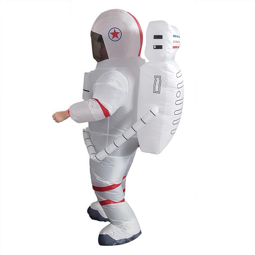 Opblaasbaar Astronautenpak Halloween Creatief Optreden Prop Ruimtepak voor Volwassenen Kinderen