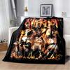Coperta stampata con copertina dell'album Slipknot, Rap-Metal, Heavy Metal, Morbida e Calda in Flanella, per Divano, Letto, Ufficio Portatile, Regalo