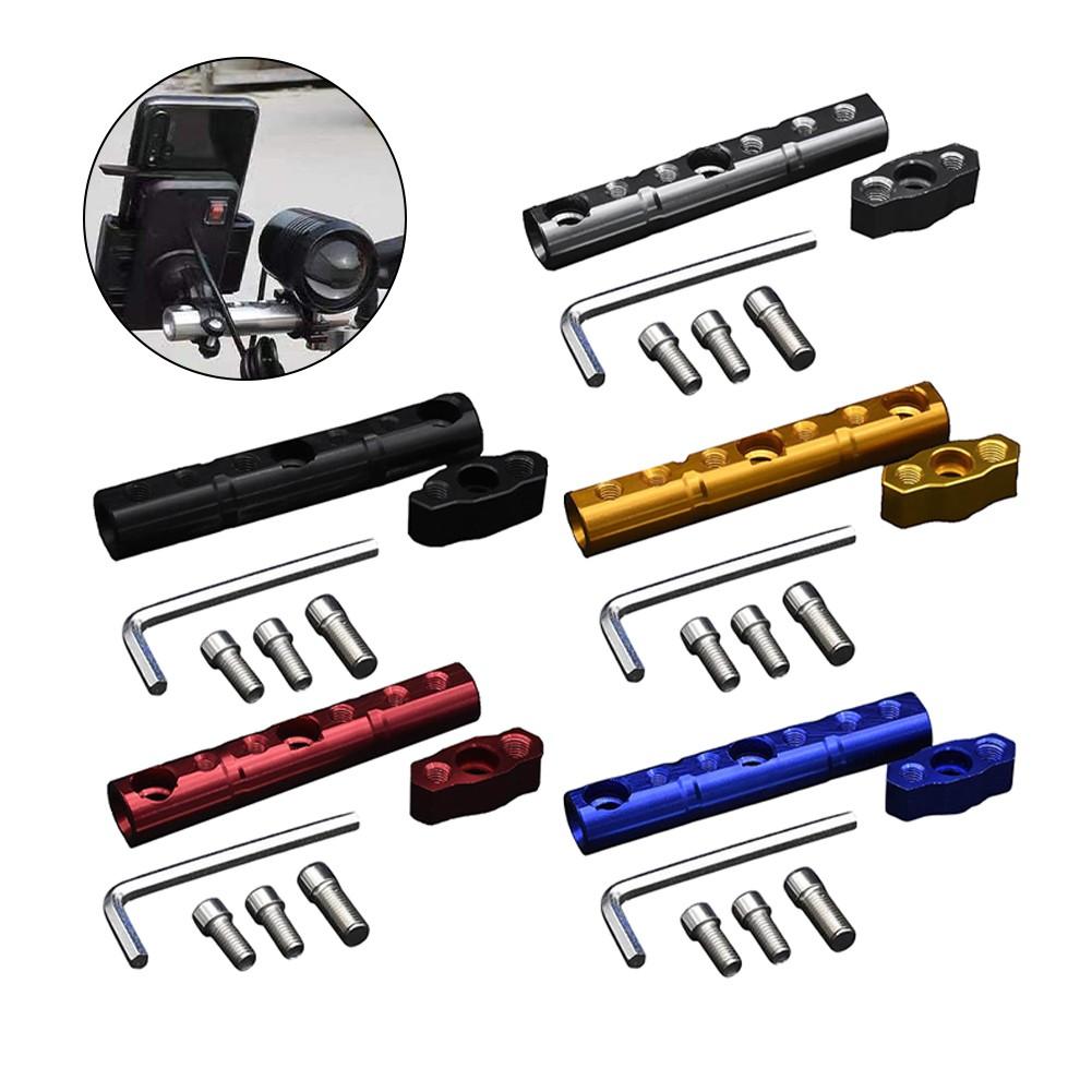 Aluminum Alloy Motorcycle Handlebar Mirror Column Extension Bracket