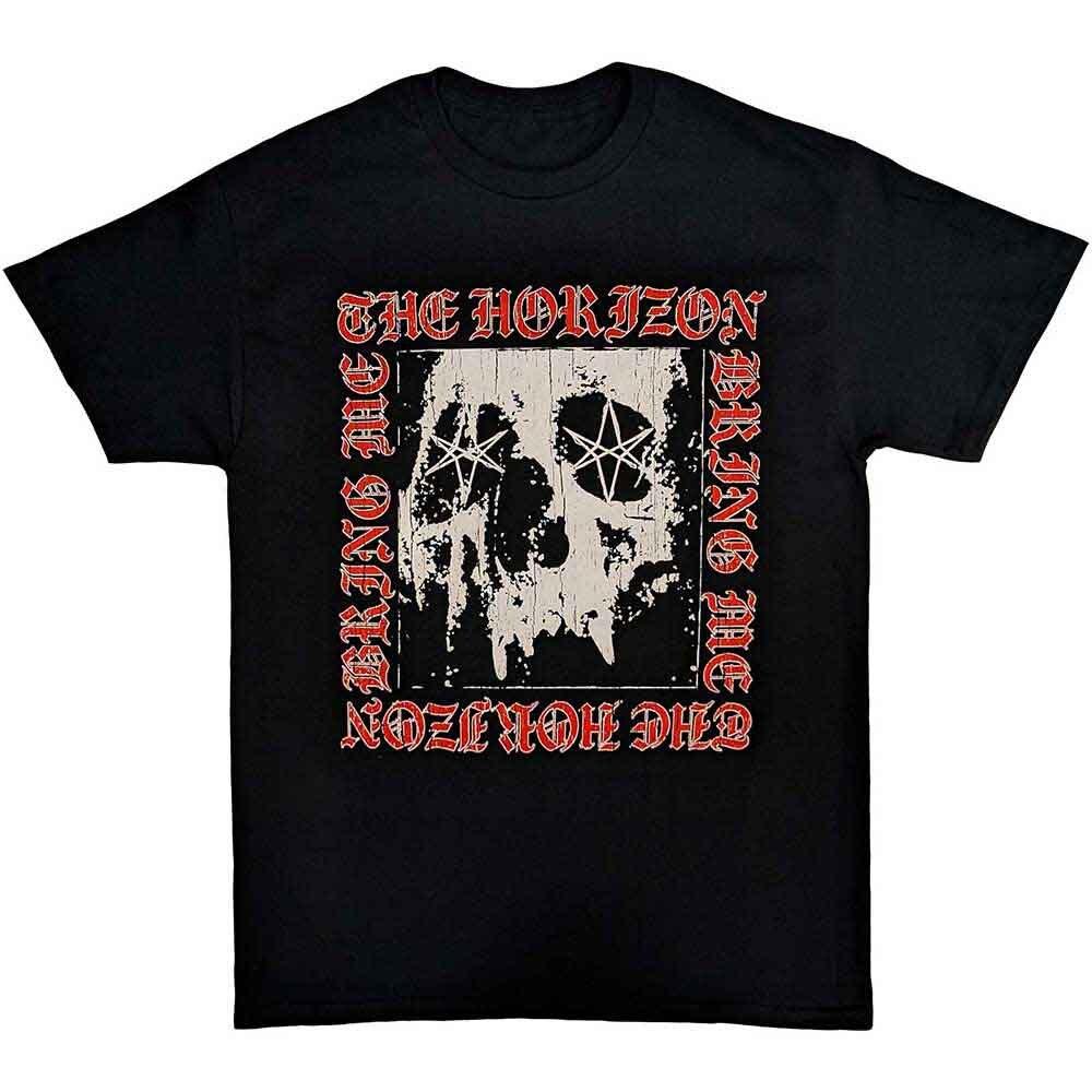 

Bring Me The Horizon Metal Logo Skull T-Shirt Black New Unisex T-Shirt XXL