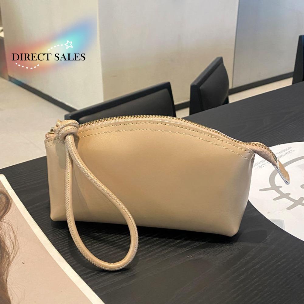 Card Holder Portable Women Wallet with Lanyard Purse Wrist Coin Purse Large Capacity Korean Style Clutch Money Bag Student