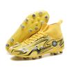 Factory High Top Long Nails Short Broken Nails Football Shoes Primary and Secondary School Students Leather Training Shoes Youth Sports Shoes