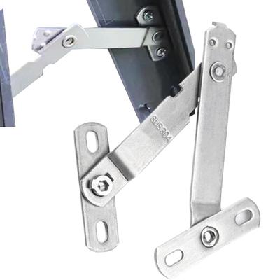 Casement Window Limiter Stainless Steel Security Window Support Wind Hook Latch Retainer Hinge Lock Kids Safety Protector