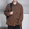2024 Men High Street Ins Trendy Vintage Jacket Mens Spring Autumn Workwear Jacket Male Korean Trendy Loose Coats Outwear