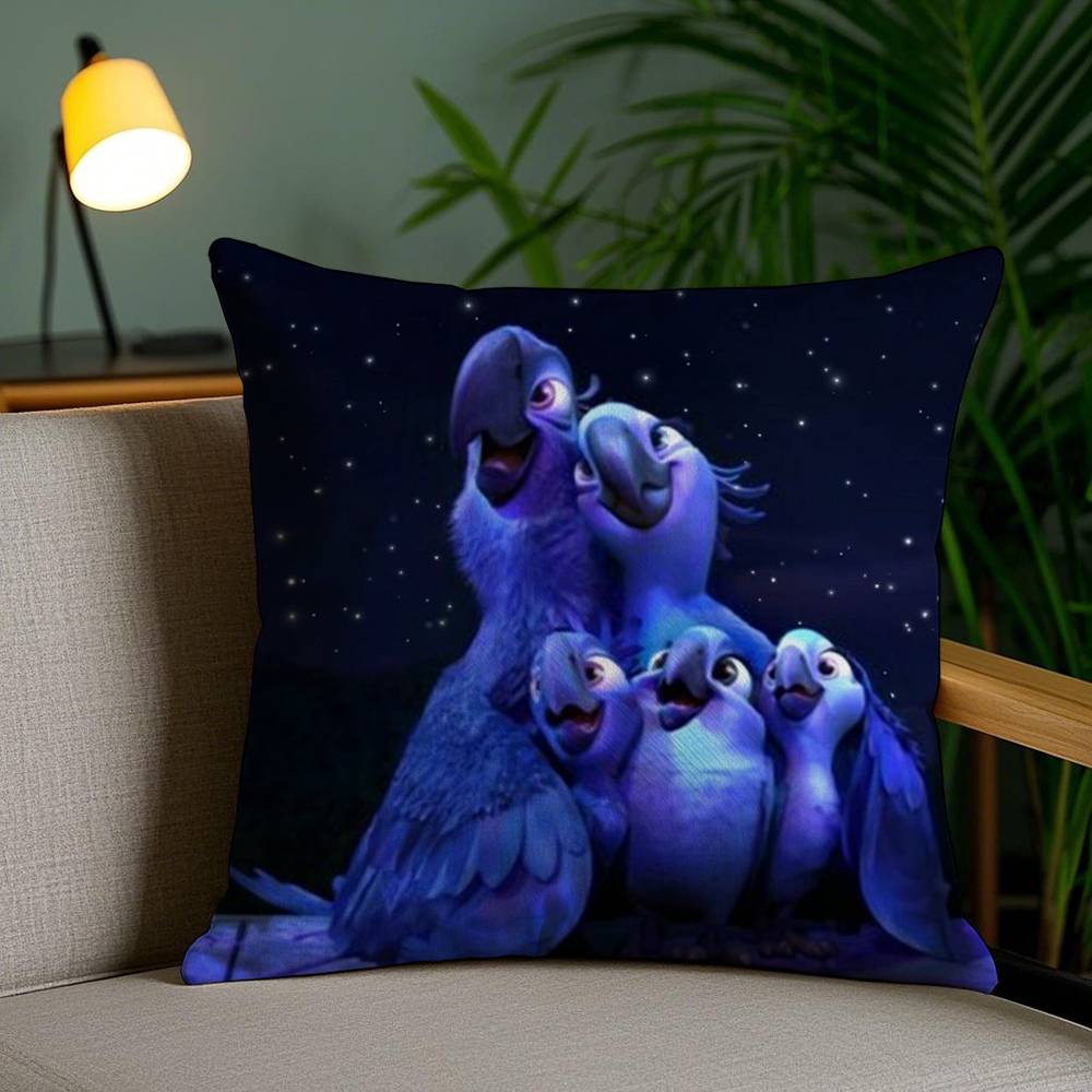 R-Rio A-Adventure Pillow Case Anti-dustmite Invisible zipper Sofa Bed