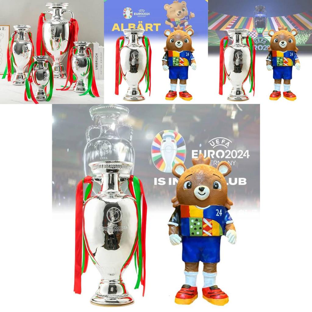 Elegant Resin Euro Cup Trophy Model Perfect For Football Fans And Collectors