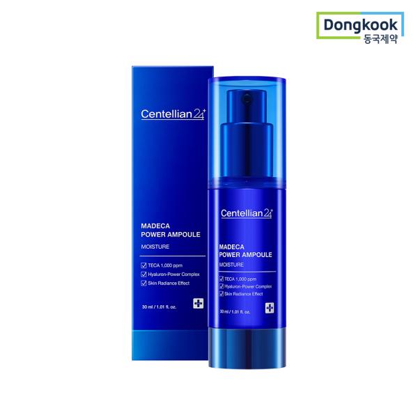 CENTELLIAN24 Madeca Power Ampoule Moisture 30ml 1ea Skin Moisture Glow Care Radiance Whitening Wrinkle Improvement Functional TECA Moisturizing