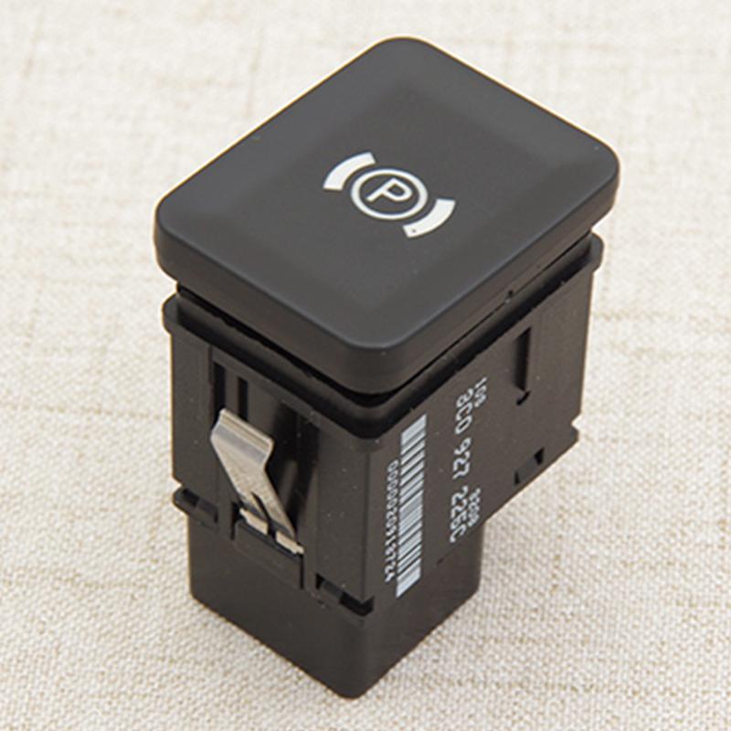 Universal Electronic Handbrake Parking Brake Button   Car Parking Switch EPB Replacement for VW Volkswagen Passat B6 C6 CC