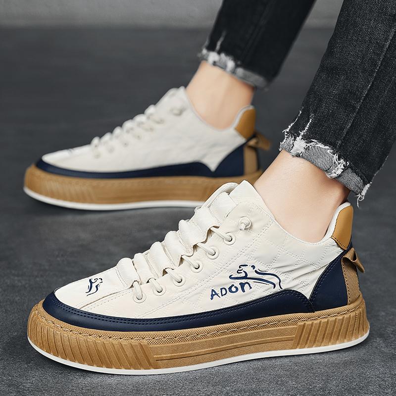 Fashion 2024 Fashion Men's Canvas Shoes Designer Vulcanized Shoes Male High top Sneakers Harajuku Platform Shoes Men Casual Sneakers
