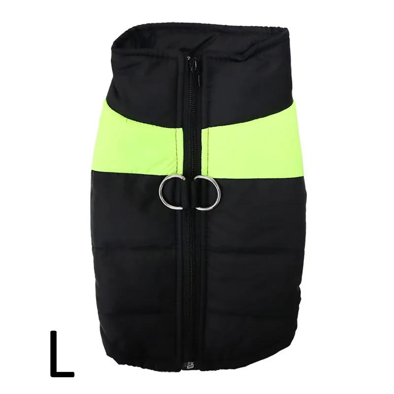 Waterproof Warm Dog Clothes Pet Coat Winter Vest Padded Zipper Jacket Dog Clothing for Small Medium Big Dogs Outfit