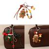 Christmas Gingerbread Man Plush Bag Charm With Christmas Tree Pattern For Holiday Decor And Gift