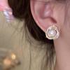2025 New Arrival: Spiral Pearl Earrings - Light Luxury Sterling Silver for Women