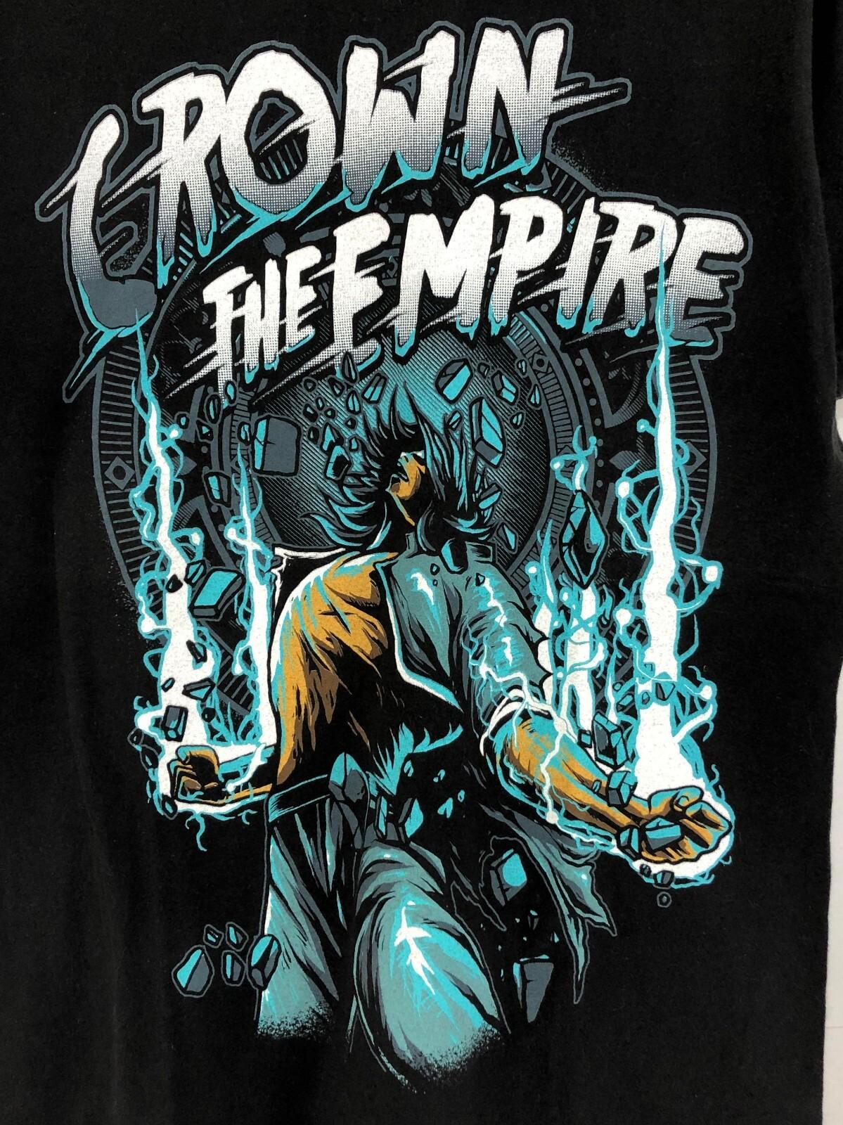 Crown The Empire Black Heavy Cotton Size S-4XL Shirt Gift For Friend PP446 L