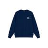 New MLB Sweatshirts Unisex Navy Blue 3AMTM0441-50NYS