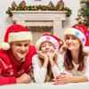 Christmas Hat Merry Christmas LED Light Hat New Year Ligthed Hat Red Santa Claus Hat for Kids Adult Xmas Gift Party Hat