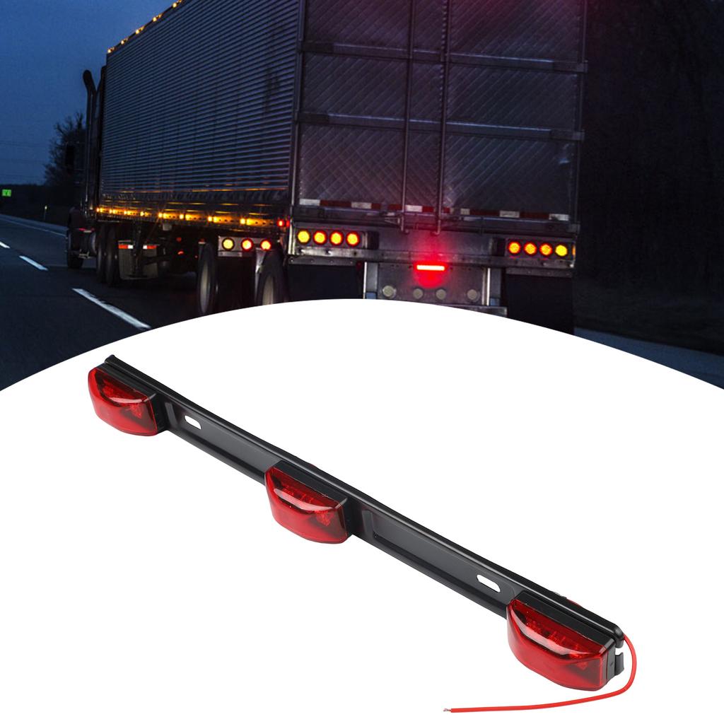 Rear Brake Light 12V Car Taillights ABS PC Construction Easy To Use High Universality Fitment Non-deformed Structure