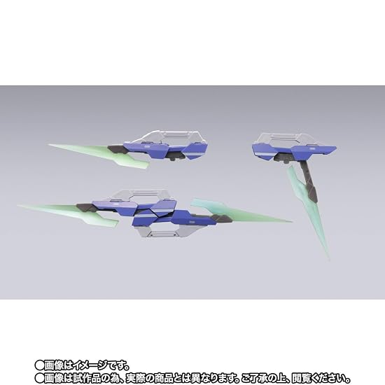 Mobile Suit Gundam 00V Senki METAL BUILD 00 Qan[T] Full Saber Option Set Approx. 230mm ABS Pre-paint