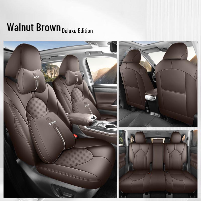 Custom Seat Covers for 2022-2026 Toyota Highlander: 7-Seater & 5-Seater Full Coverage