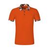 Nové pánske módne tričko s golierom, slim-fit, polokošeľa s krátkym rukávom, pánsky top