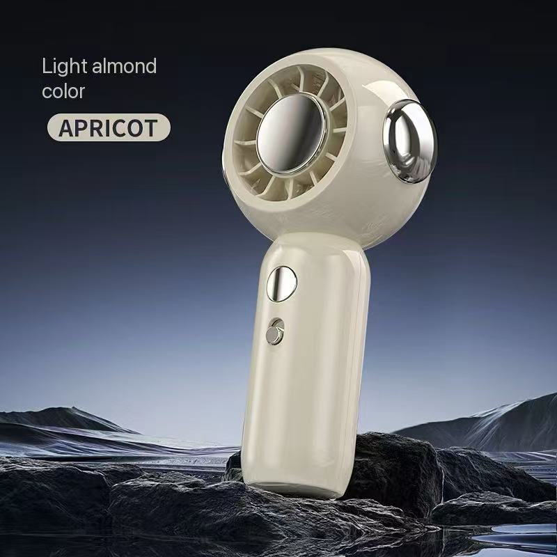 MEET SUN Portable Mini Handheld Fan Long Battery Life High Wind Power Summer Cooling Device Rechargeable Cooling Fan