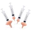 1/10 Pezzi Silicone Tettarella per Alimentazione Animali Domestici Gatto Taglia S/L Ciuchino Universale per Gattini Cuccioli Conigli Piccoli Animali