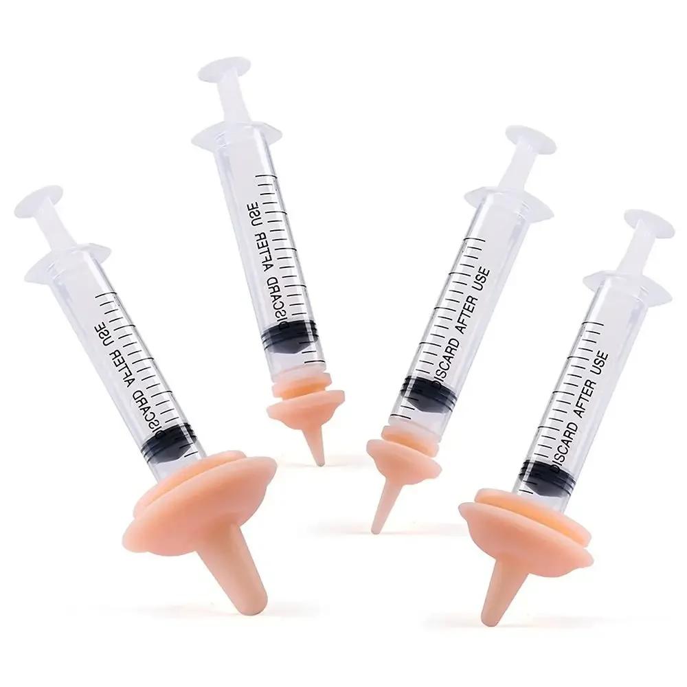 1/10 Pezzi Silicone Tettarella per Alimentazione Animali Domestici Gatto Taglia S/L Ciuchino Universale per Gattini Cuccioli Conigli Piccoli Animali