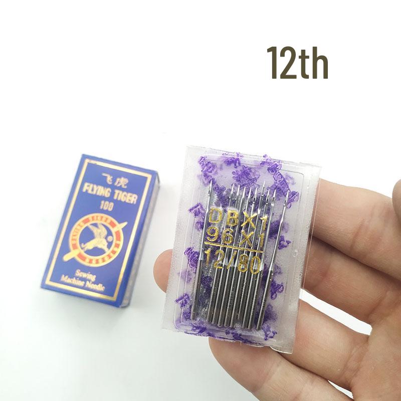 Jehly do šicího stroje proti přeskočení, zlaté, plochá pata, DBX1/DBx1