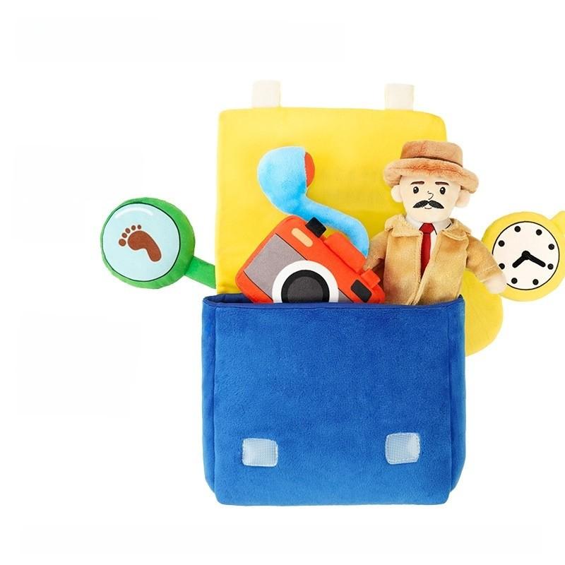 Detective Plush Toy Family Role Play Doll For Kids And Adults