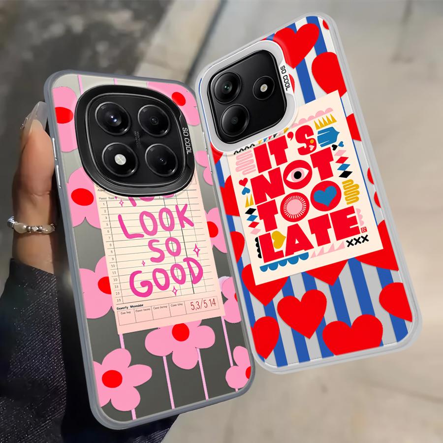 Case for Xiaomi Mi 11 Lite 12T Pro 13T Back Phone Cover Creative Text You Look So Good