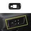 Carbon Fiber Headlight Adjustment Switch Cover Fit for Toyota Highlander +