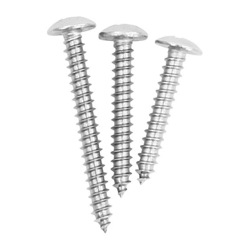 Winstable 304 Stainless Steel Large Flat Head Self-Tapping Screws