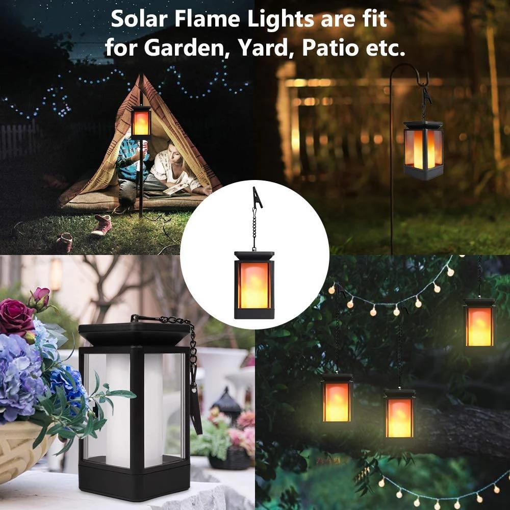 Homlly Outdoor Solar Lantern Lamp (3 modes)