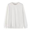 Unisex Oversized Crewneck Sweatshirt Plain Solid Color Long Sleeve Blank Base Printing Fall Casual Wear