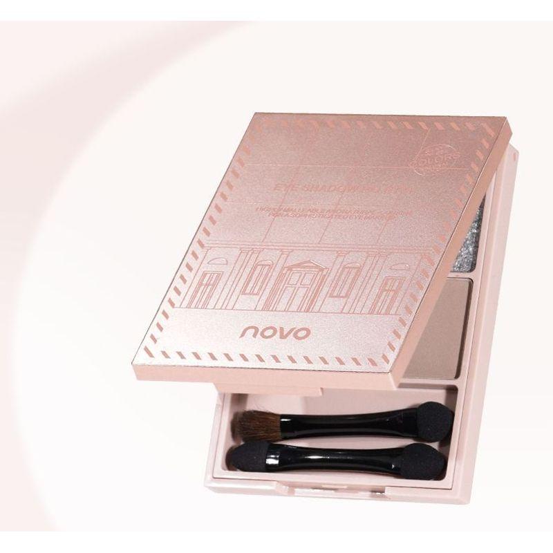 NOVO - Kitano Flower Mist Quad Eyeshadow - 4 Types