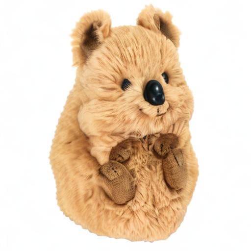 SunLemon Koromoful Quokka Plush Toy, 11 x 16 x 16 cm, Animal, P-9202