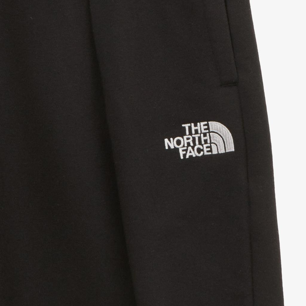 THE NORTH FACE Knitted Sweatpants Men's Black Moderate Straight Fit Pants NP6KP06J