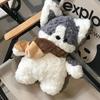 New Scarf Puppy Plush Toys Corgi Dolls Children Dolls Cute Dolls