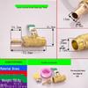 Brass Pagoda Water Pipe Ball Valve (6-19mm) with Hose Switch