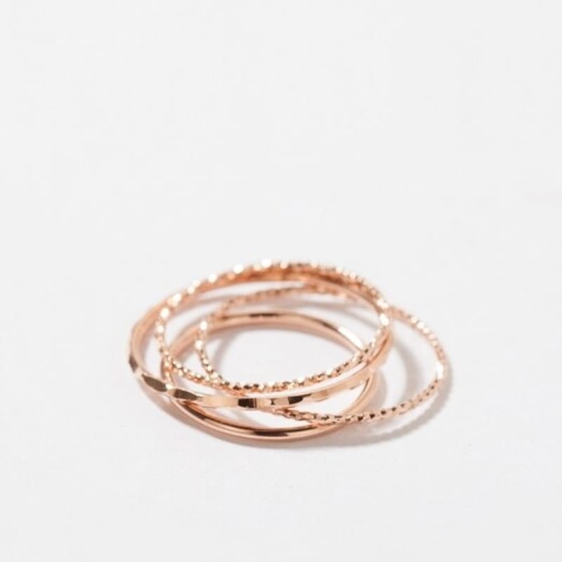 Tatiana [SILVER 925] TWINKLE LAYERED RING Cr0393