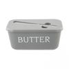 Ample Capacity Butter Container Butter Dish Chic Design Effortless Cleaning