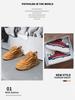 Men's shoes spring trend versatile casual Internet celebrities with the same board shoes platform youth non-slip sneakers 2025 new