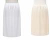 Satin Silk Safety Skirt Petticoat High Waist Half Slips Dress Simple Dress Underskirt Slips  Female