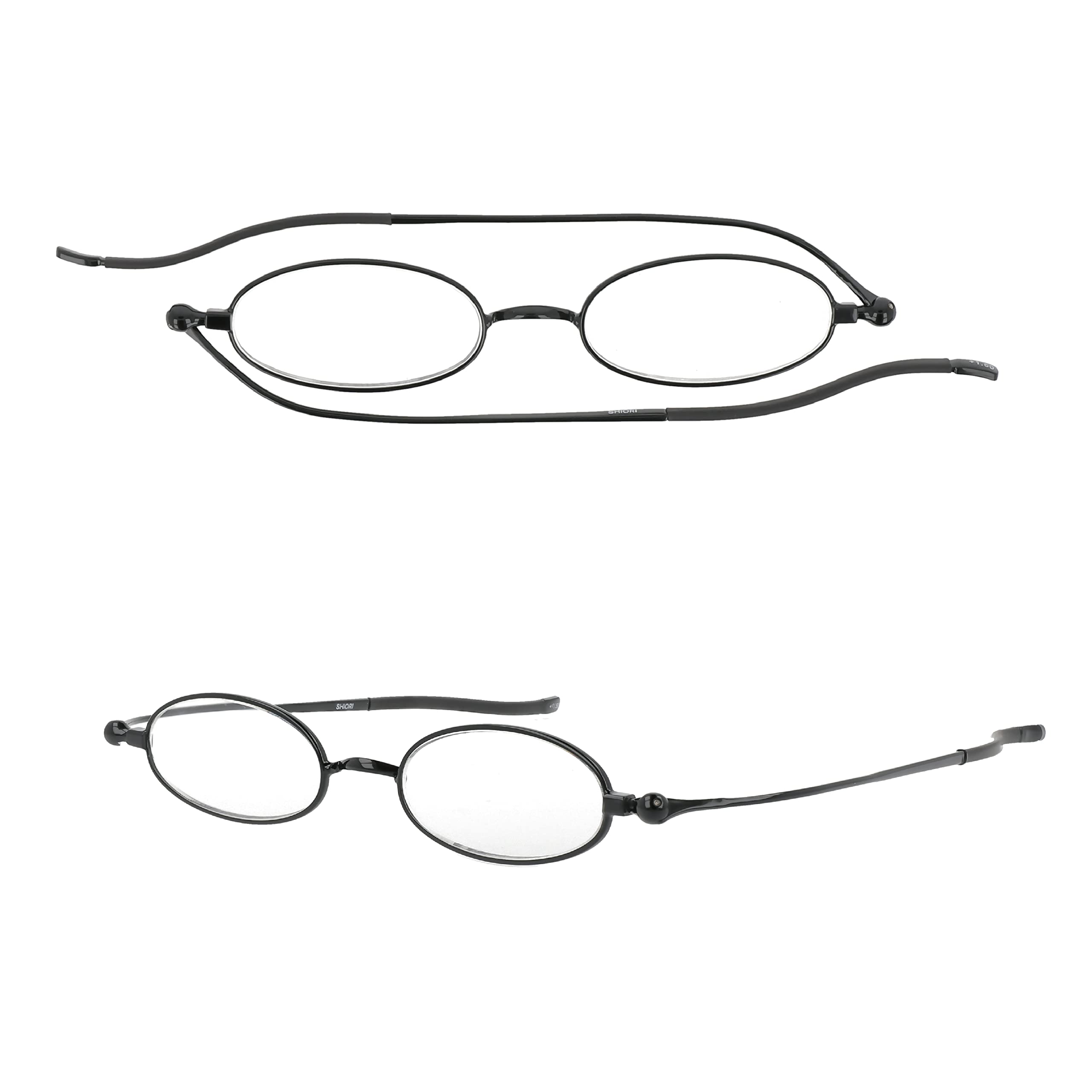 

Закладка Тонкие очки для чтения Очки для чтения Стильные черные Sabae Производитель Проект [SHIORI] Женские Мужские SI-01SA-1 +3.00 чёрный