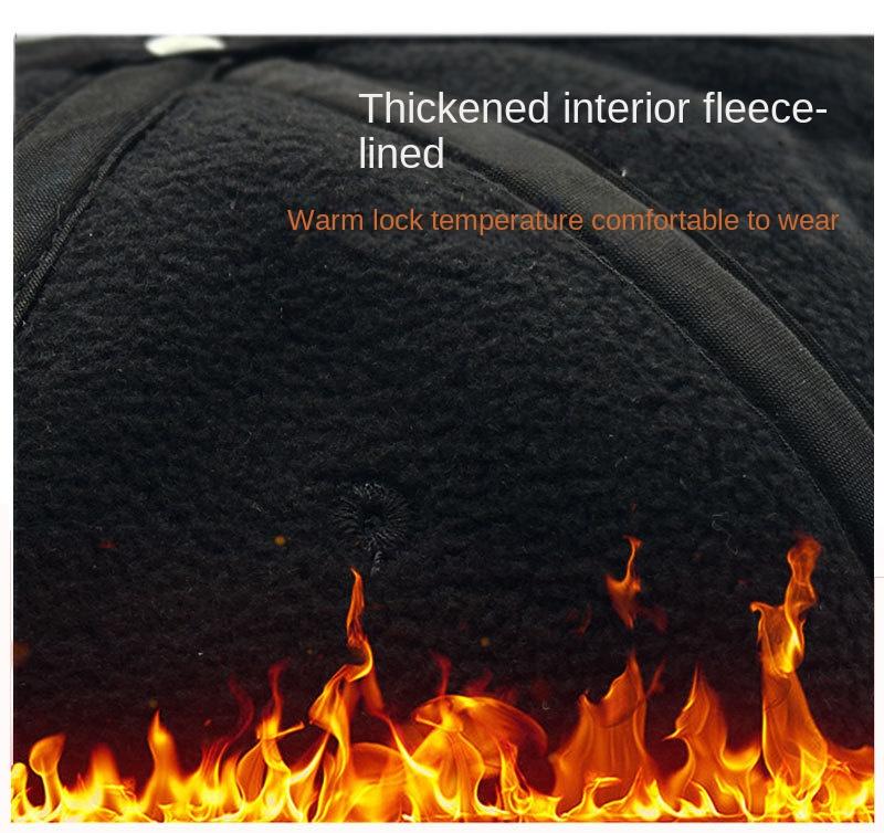 Quick Dry Waterproof Back Closed Big Head Baseball Cap for Men Women Fleece Lining Autumn Winter Spring Hats 55-60cm 61-65cm